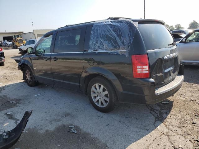 2A8HR54P18R838058 - 2008 CHRYSLER TOWN & COU TOURING BLACK photo 2