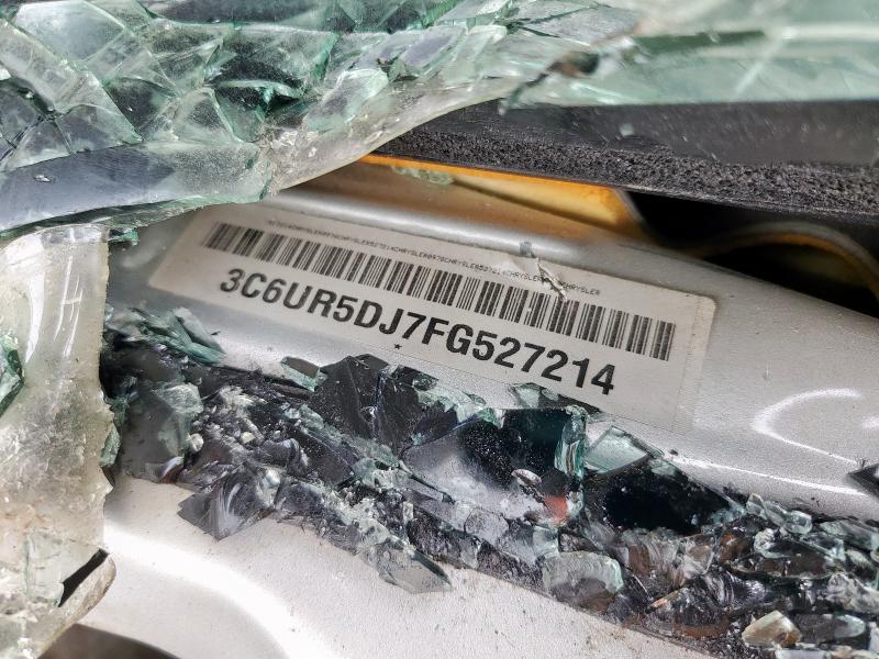 3C6UR5DJ7FG527214 - 2015 RAM 2500 SLT SILVER photo 13