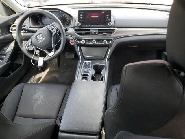 1HGCV3F11KA001401 - 2019 HONDA ACCORD HYBRID Noir photo 8