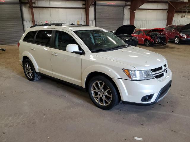 3C4PDDEG5DT518534 - 2013 DODGE JOURNEY R/T WHITE photo 4