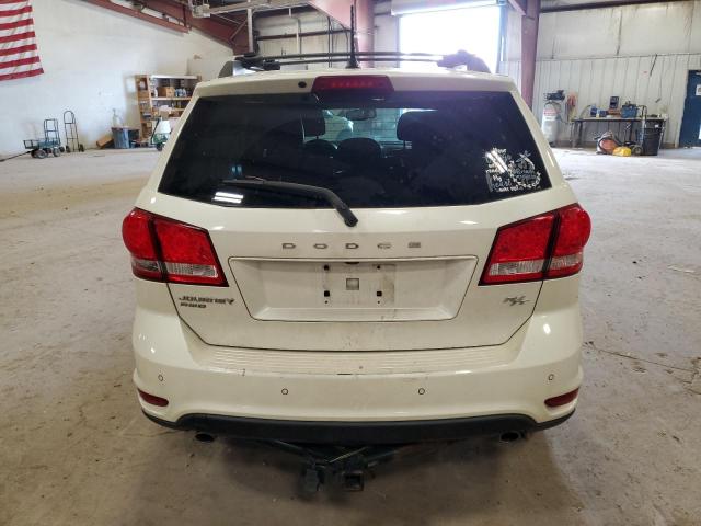 3C4PDDEG5DT518534 - 2013 DODGE JOURNEY R/T WHITE photo 6