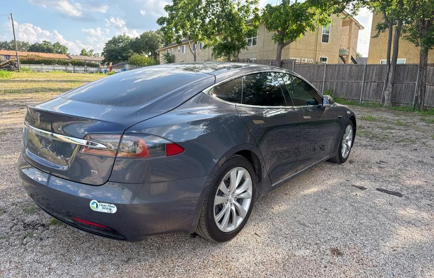 5YJSA1E14HF195384 - 2017 TESLA MODEL S GRAY photo 4