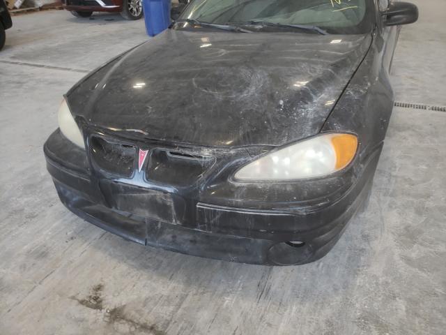 1G2NV12E02C218340 - 2002 PONTIAC GRAND AM GT1 BLACK photo 9