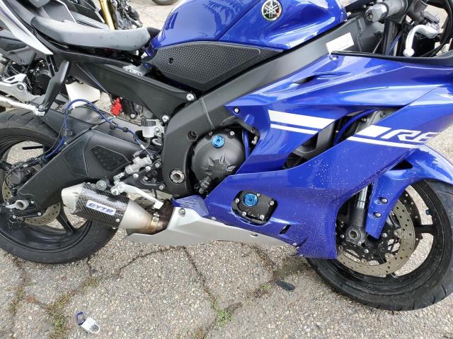 JYARJ28E2KA004558 - 2019 YAMAHA YZFR6 BLUE photo 7