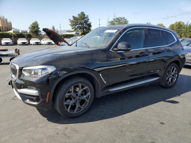 5UXTY3C09M9F37164 - 2021 BMW X3 SDRIVE30I BLACK photo 1