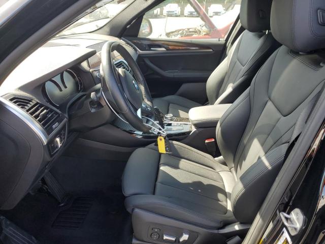 5UXTY3C09M9F37164 - 2021 BMW X3 SDRIVE30I BLACK photo 7