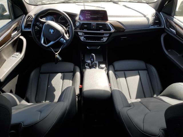5UXTY3C09M9F37164 - 2021 BMW X3 SDRIVE30I BLACK photo 8