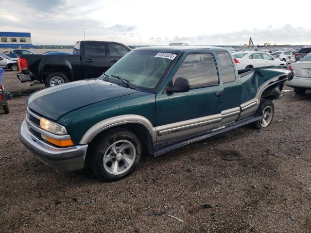 1GCCS19X9W8177265 - 1998 CHEVROLET S10 S10 GREEN photo 1