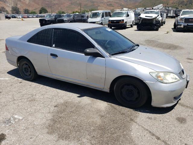 1HGEM21174L018224 - 2004 HONDA CIVIC DX VP Մոխրագույն լուսանկար 4