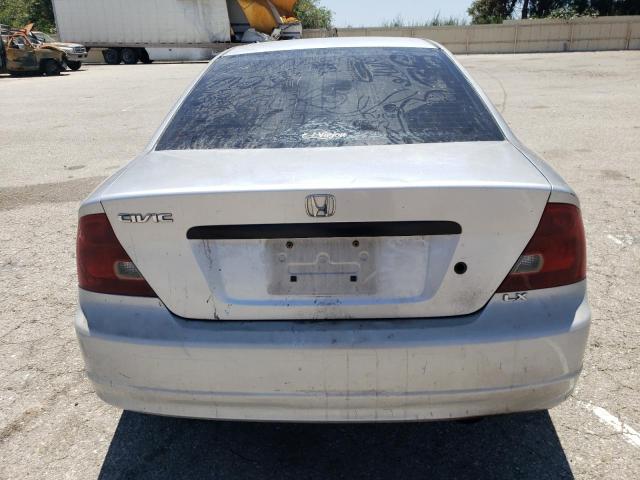 1HGEM21174L018224 - 2004 HONDA CIVIC DX VP Մոխրագույն լուսանկար 6