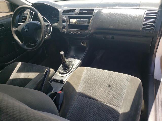 1HGEM21174L018224 - 2004 HONDA CIVIC DX VP Մոխրագույն լուսանկար 8