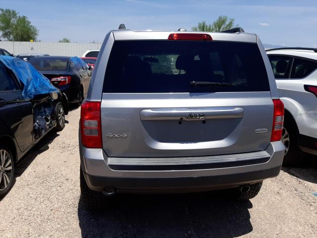 1C4NJRFB9GD651274 - 2016 JEEP PATRIOT LATITUDE SILVER photo 6