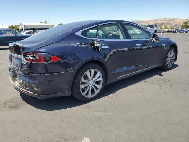 5YJSA1H14EFP44945 - 2014 TESLA MODEL S Mavi foto 3