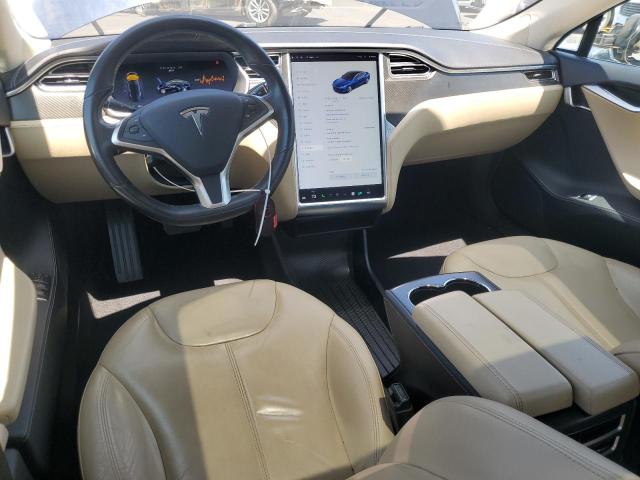 5YJSA1H14EFP44945 - 2014 TESLA MODEL S Mavi foto 8