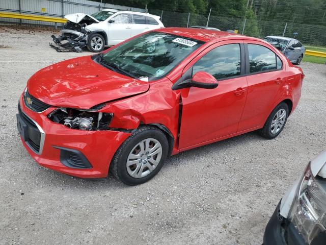1G1JB5SH3J4123177 - 2018 CHEVROLET SONIC LS RED photo 1