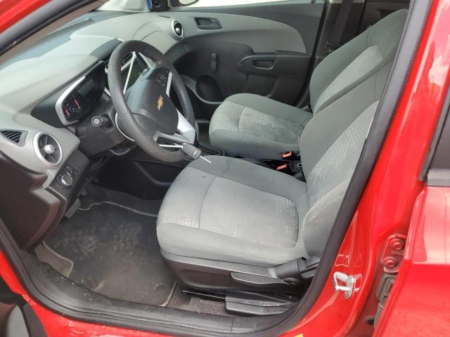 1G1JB5SH3J4123177 - 2018 CHEVROLET SONIC LS RED photo 7
