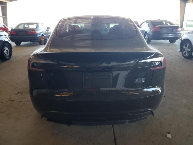 5YJ3E1ET5RF847375 - 2024 TESLA MODEL 3 BLACK photo 6