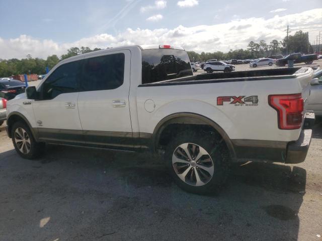 1FTEW1EG7HFB18619 - 2017 FORD F150 SUPERCREW WHITE photo 2