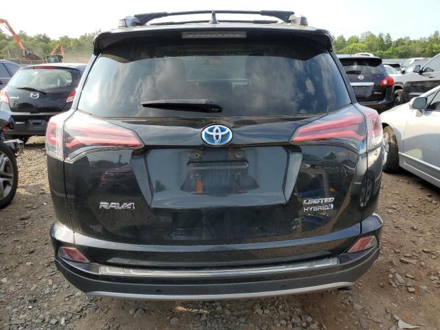 JTMDJREV4JD164904 - 2018 TOYOTA RAV4 HV LIMITED BLACK photo 6