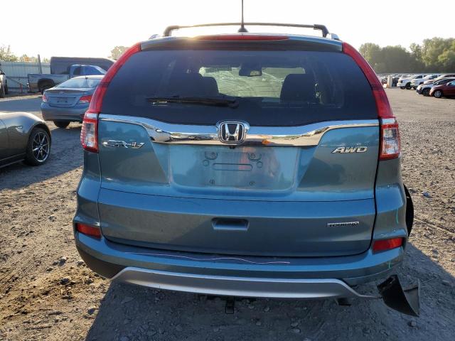 5J6RM4H96GL096063 - 2016 HONDA CR-V TOURING BLUE photo 6