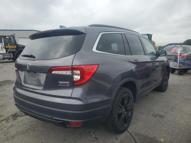 5FNYF6H28NB007281 - 2022 HONDA PILOT SE GRAY photo 3