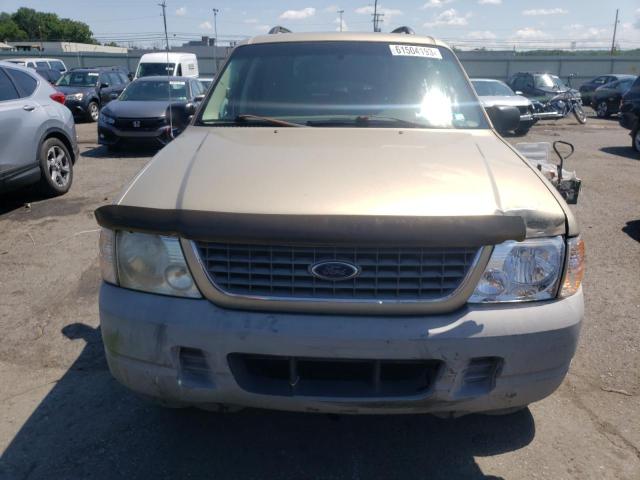 1FMDU72E02UB27989 - 2002 FORD EXPLORER XLS TAN photo 5