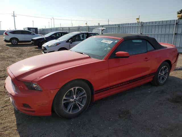 1ZVBP8EM5E5310411 - 2014 FORD MUSTANG RED photo 1