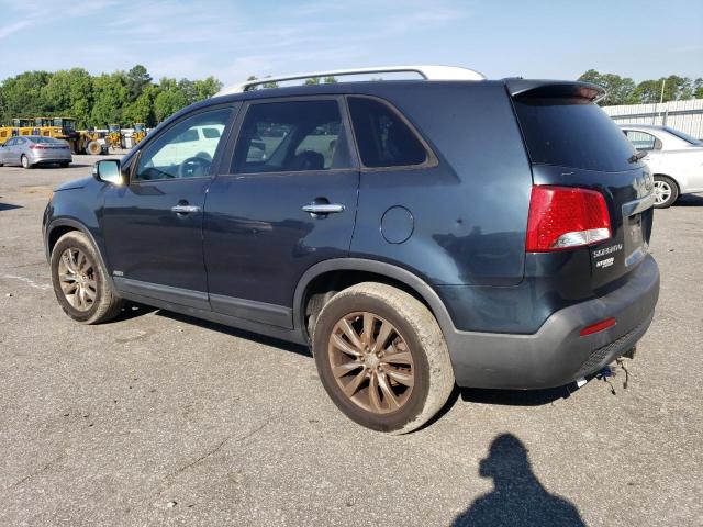 5XYKUDA29BG088533 - 2011 KIA SORENTO EX GRAY photo 2