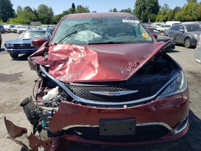 2C4RC1FGXJR278467 - 2018 CHRYSLER PACIFICA TOURING PLUS BURGUNDY photo 5