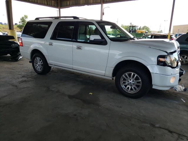 1FMJK1K59DEF63081 - 2013 FORD EXPEDITION EL LIMITED WHITE photo 4