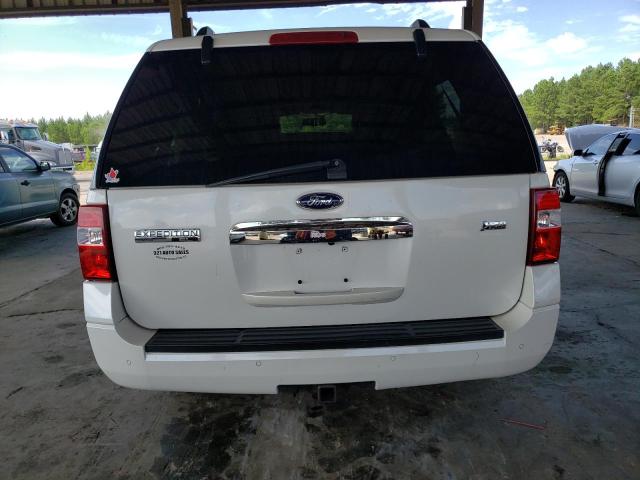 1FMJK1K59DEF63081 - 2013 FORD EXPEDITION EL LIMITED WHITE photo 6