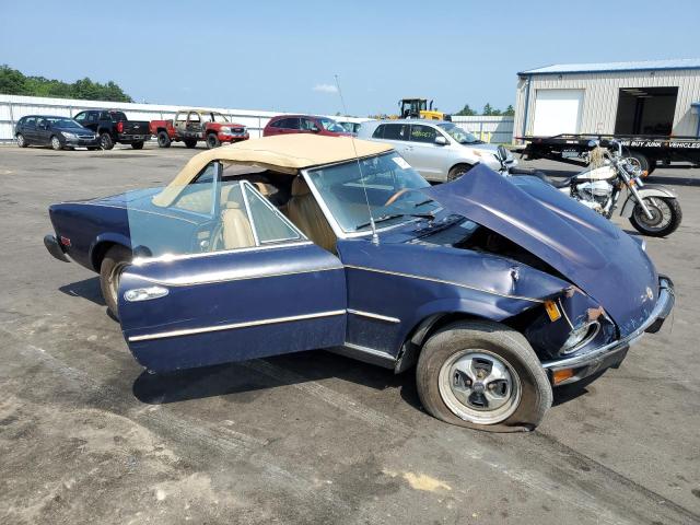 124CS20147139 - 1979 FIAT SPYDER BLUE photo 4