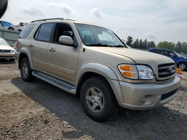 5TDBT44A32S092747 - 2002 TOYOTA SEQUIOA SR5 TAN photo 4