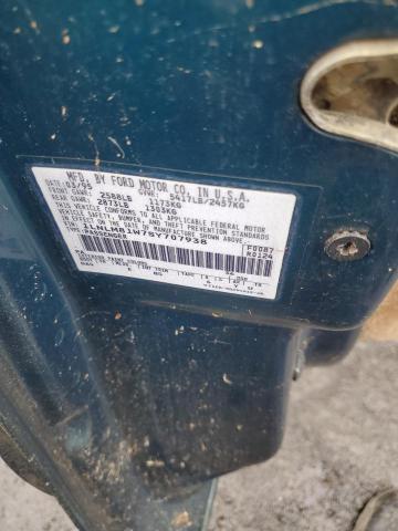 1LNLM81W7SY707938 - 1995 LINCOLN TOWN CAR EXECUTIVE GREEN photo 12