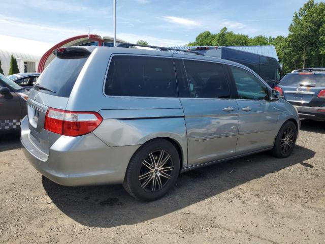 5FNRL38797B037710 - 2007 HONDA ODYSSEY EXL BLUE photo 3