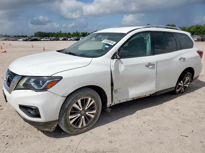 5N1DR2MN4HC698045 - 2017 NISSAN PATHFINDER S WHITE photo 1