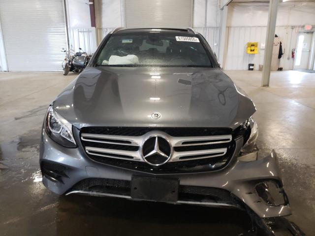 WDC0G4KB6JV065516 - 2018 MERCEDES-BENZ GLC 300 4MATIC GRAY photo 5