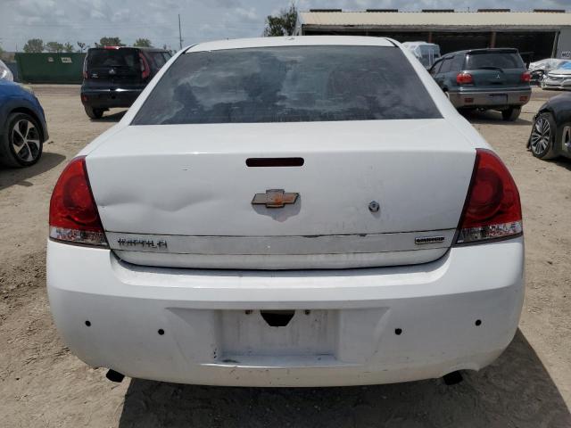 2G1WD5E32E1158052 - 2014 CHEVROLET IMPALA LIM POLICE WHITE photo 6