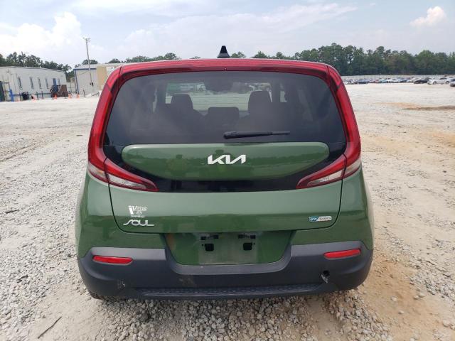 KNDJ33AU9N7155787 - 2022 KIA SOUL EX GREEN photo 6