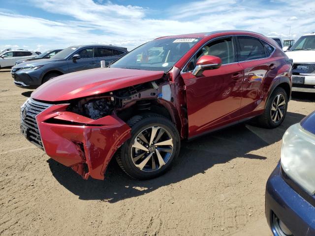 JTJGJRDZ4L5007630 - 2020 LEXUS NX 300H RED photo 1