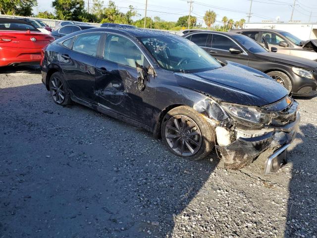 19XFC1F74LE007878 - 2020 HONDA CIVIC EXL BLUE photo 4