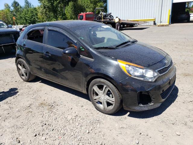 KNADN5A38H6036226 - 2017 KIA RIO EX BLACK photo 4