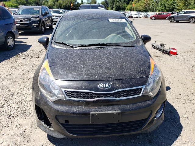 KNADN5A38H6036226 - 2017 KIA RIO EX BLACK photo 5