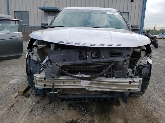 1FM5K8AR0HGE01641 - 2017 FORD EXPLORER POLICE INTERCEPTOR SILVER photo 5