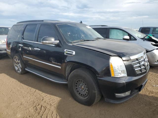 1GYS4EEJ1BR322540 - 2011 CADILLAC ESCALADE HYBRID BLACK photo 4