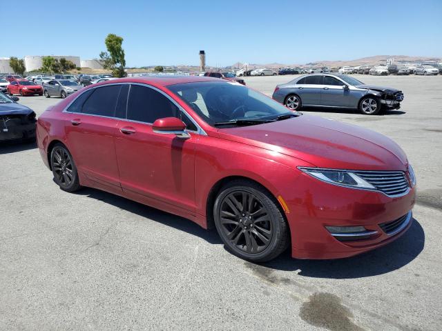 3LN6L2GK9GR621263 - 2016 LINCOLN MKZ RED photo 4