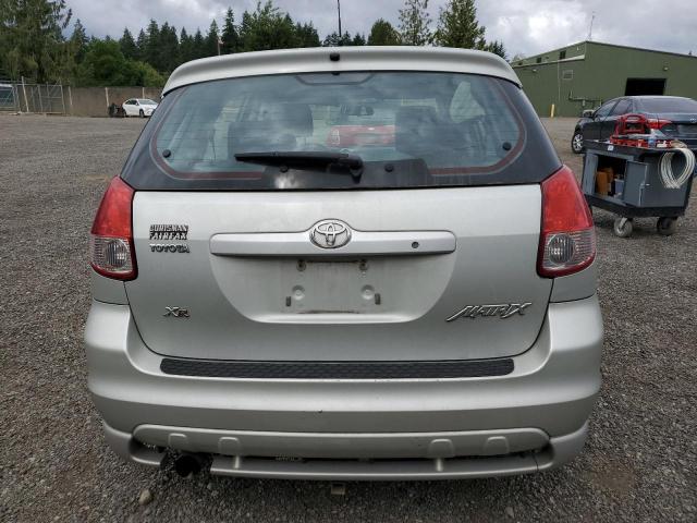 2T1KR38E64C275089 - 2004 TOYOTA COROLLA MA XR SILVER photo 6