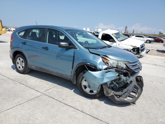 2HKRM3H3XEH538632 - 2014 HONDA CR-V LX TURQUOISE photo 4