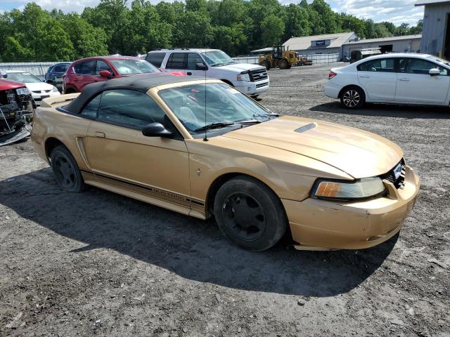 1FAFP4442YF202105 - 2000 FORD MUSTANG GOLD photo 4