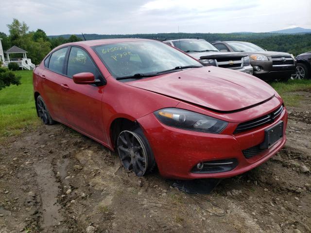 1C3CDFBAXDD330516 - 2013 DODGE DART SXT RED photo 4